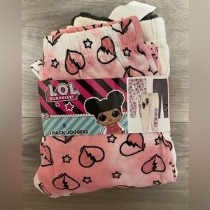 5T LOL Surprise 3 Pack Joggers New